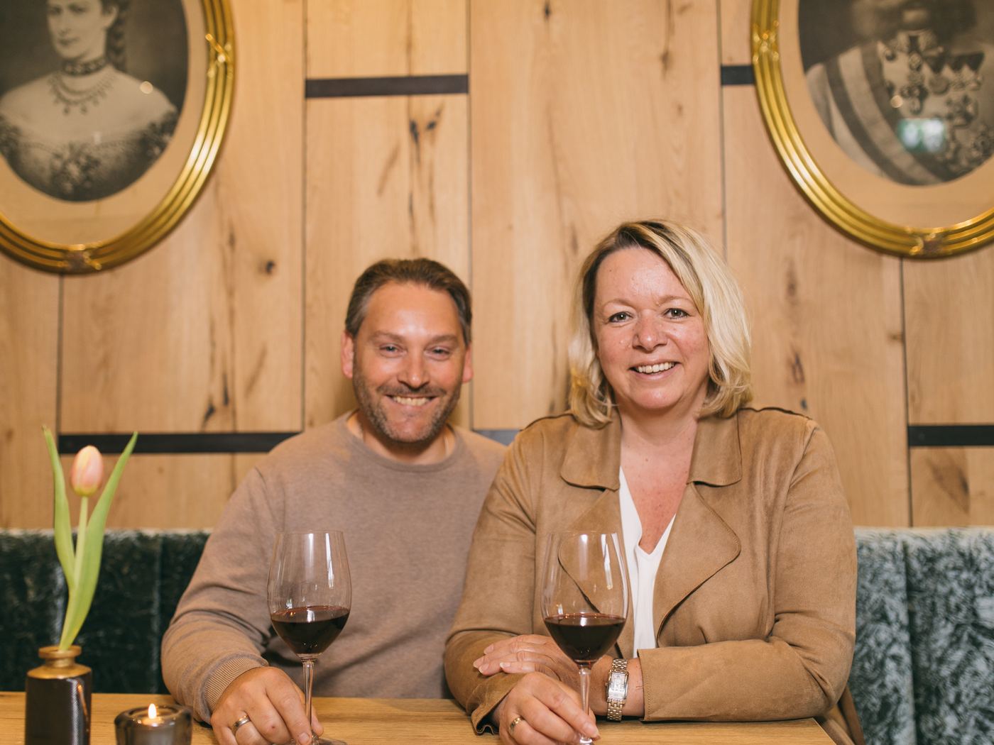 Christian und Beatrice Walch im Auracher Löchl